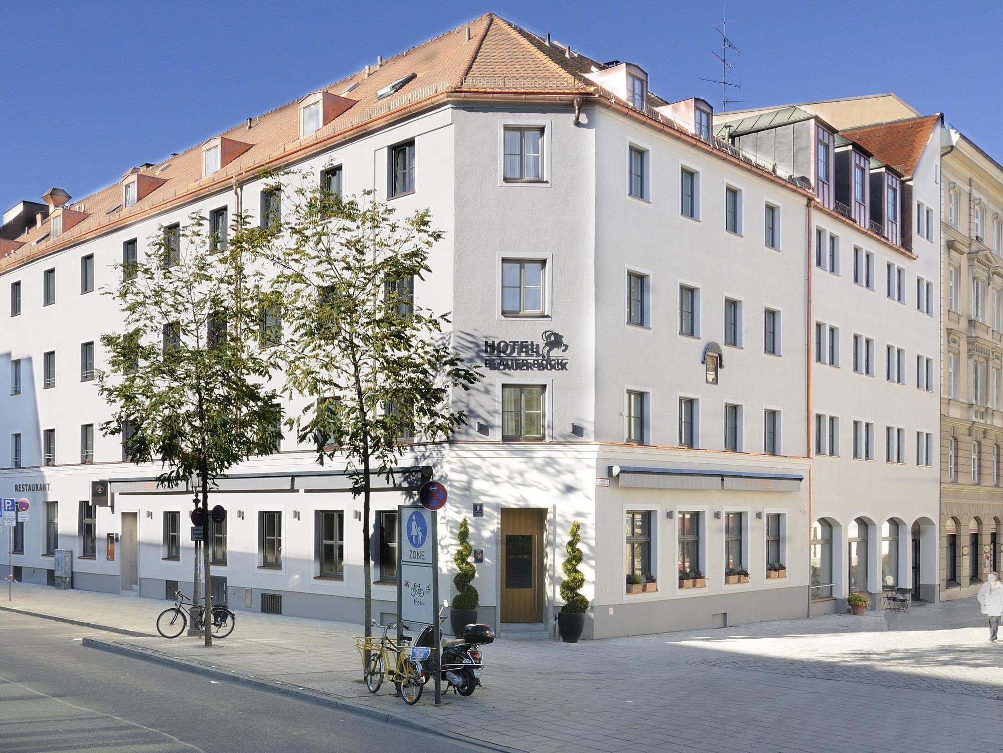 Hotel Blauer Bock Munchen Bagian luar foto